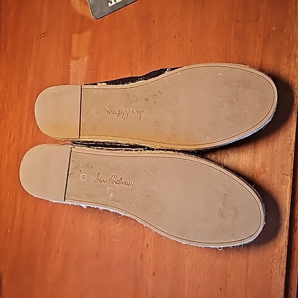 Sam Edelman embroidered fishy espardrilles 10B - Picture 5 of 6
